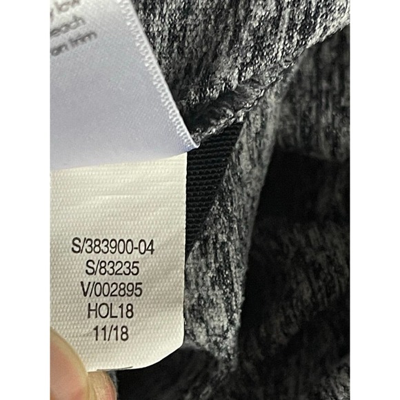 Athleta Womens S Jogger Sweatpants Gray Elastic Waist w Drawstring Zip Pockets - Picture 9 of 11